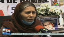 Madres de desaparecidos protestan en México