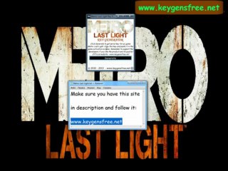 Metro Last Light Activation Key Generator