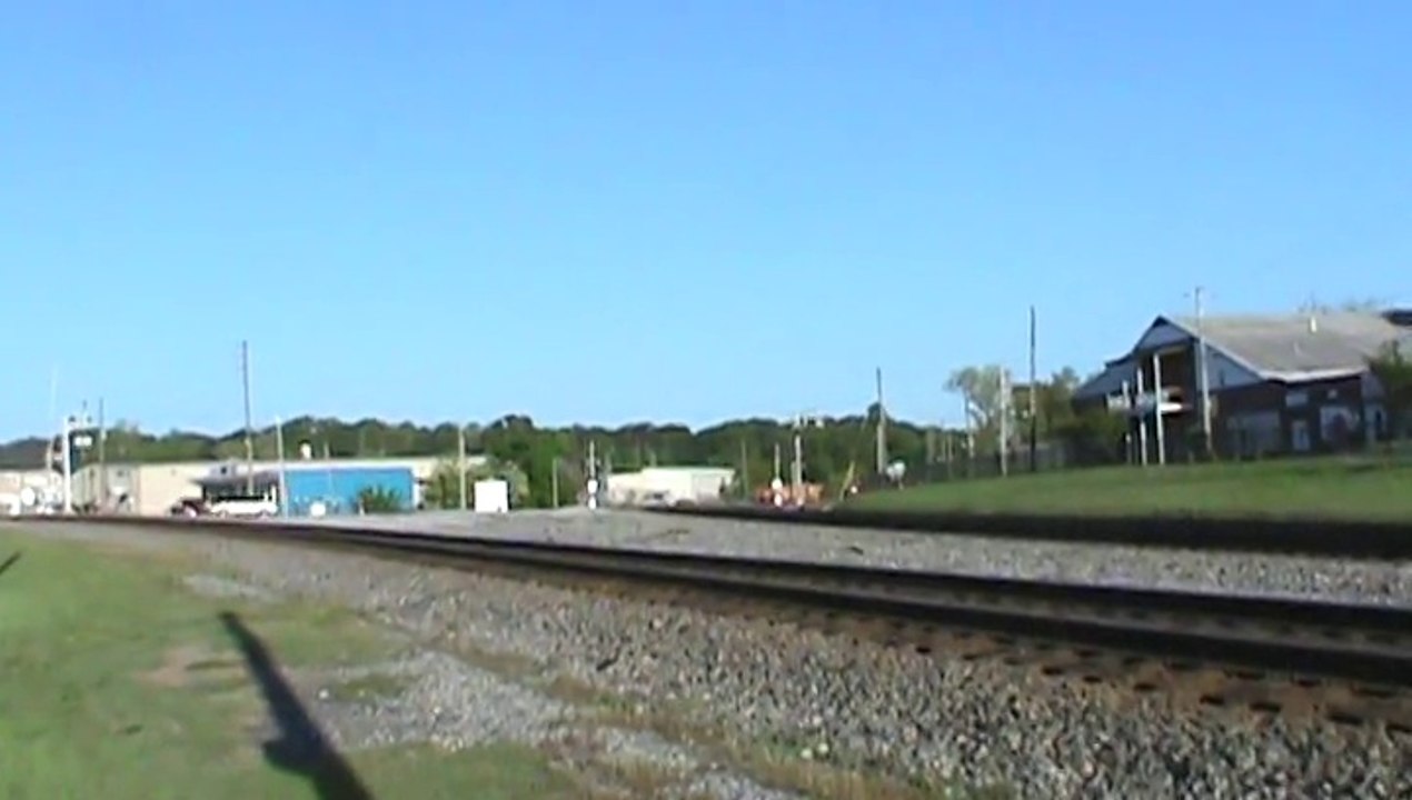 Norfolk Southern Triple Crown roadrailer train southeast through Austell Ga.