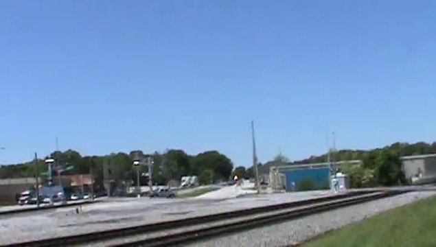 Union Pacific train intermodal east through Austell Ga.