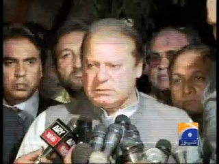 Nawaz Visits Imran-14 May 2013