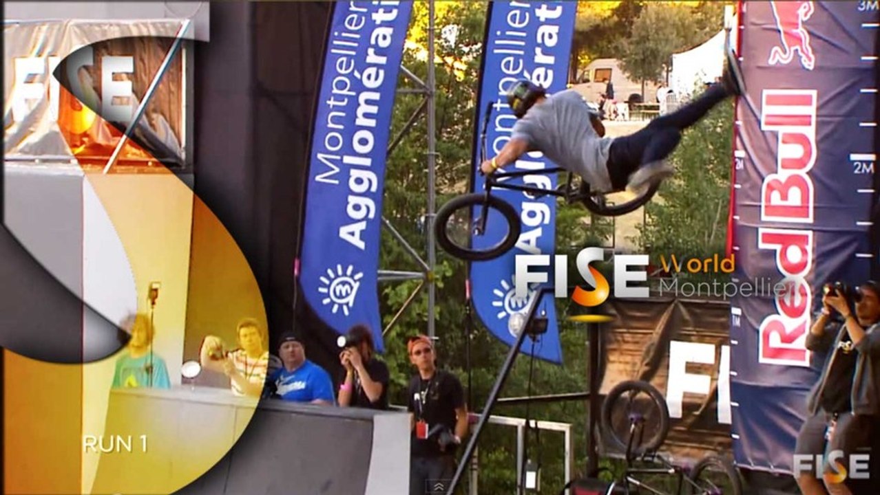 Kevin Peraza - 3rd Final BMX Park - FISE World Montpellier 2013