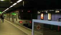 MPL75 : Arrivée à la station Jean Macé sur la ligne B du métro de Lyon