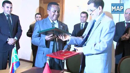 سعد الدين العثماني يستقبل وزير خارجية جزر القمر