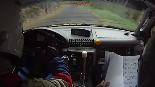 Rallye de la Coutellerie 2013 ES4 - ANDRE Stéph & PEYRONEL Flo sur BMW compact F2000 GA