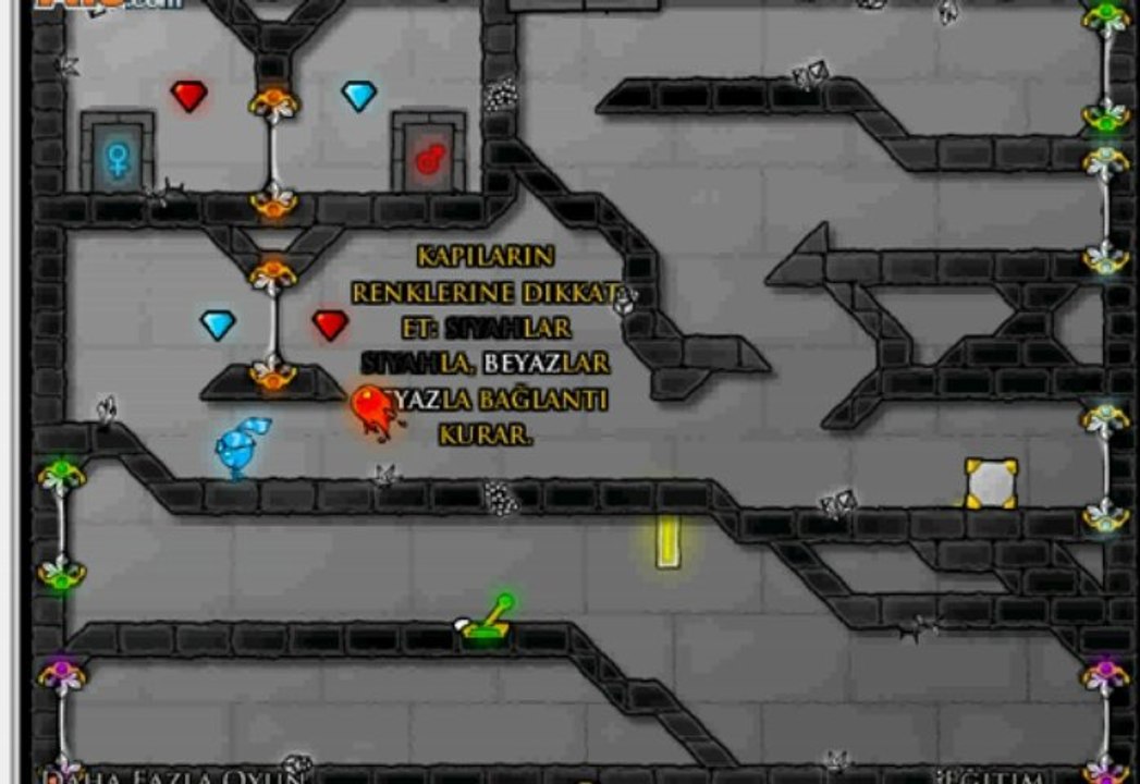 Ateş ve Su 4 Oyunu - İki Kişilik Oyunlar