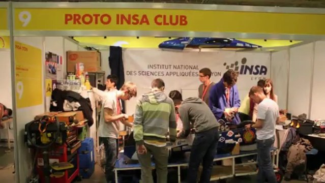 PIC - INSA Lyon - Shell Eco Marathon 2013 Jour 1