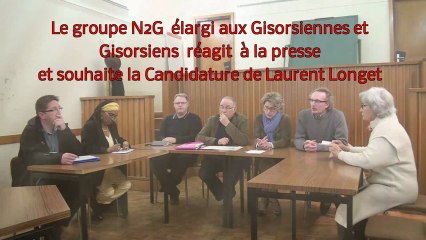 Appel à la candidature de Laurent Longet pour l'élection municipale de 2014