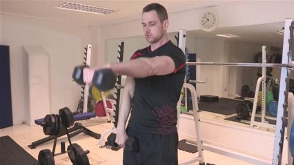 How To Perform The Dumbbell Front Raise Exercise