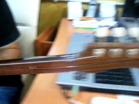 ceviz gitar burgulu elektro bağlama