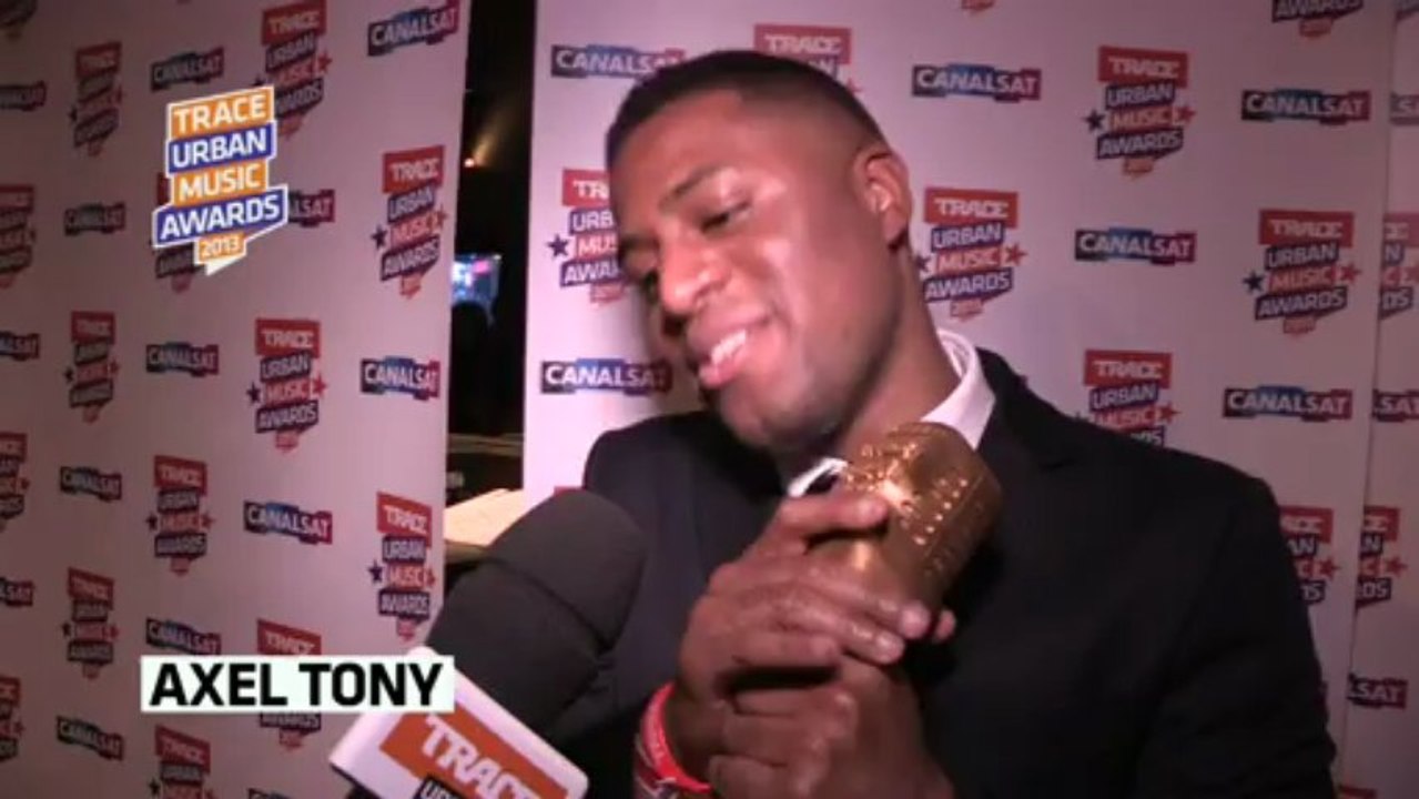 Axel Tony surpris par son TRACE Urban Music Awards