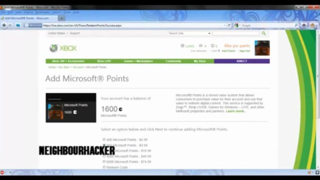 [MAY 2013] Xbox Live Microsoft Points Generator [Working + NO Survey][Mediafire]