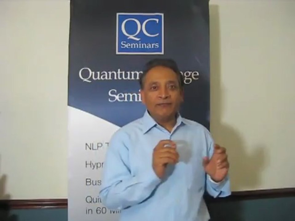 QC Seminars Scam - Ravindra Bhagwat Raves About NLP