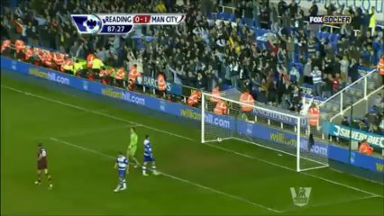Reading 0 -  2 Manchester City Highlights