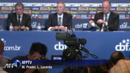 Felipão não convoca Ronaldo nem Kaká