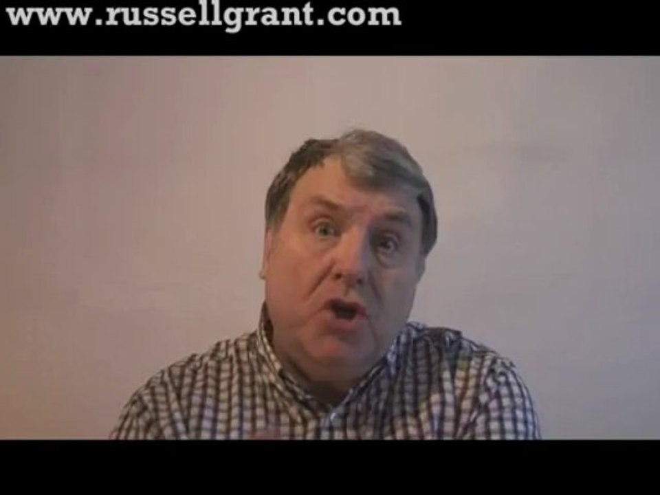 Russell Grant Video Horoscope Virgo May Wednesday 15th 2013 www.russellgrant.com