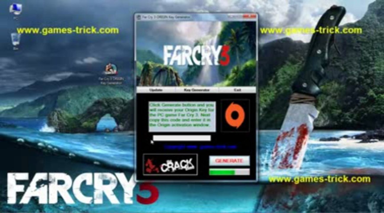 Far Cry 3 ORIGIN – Keygen Crack + Torrent FREE DOWNLOAD