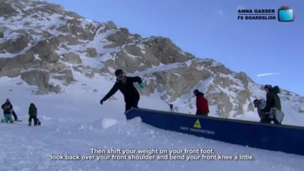 Blue Tomato Trick Tip with Anna Gasser: FS Boardslide