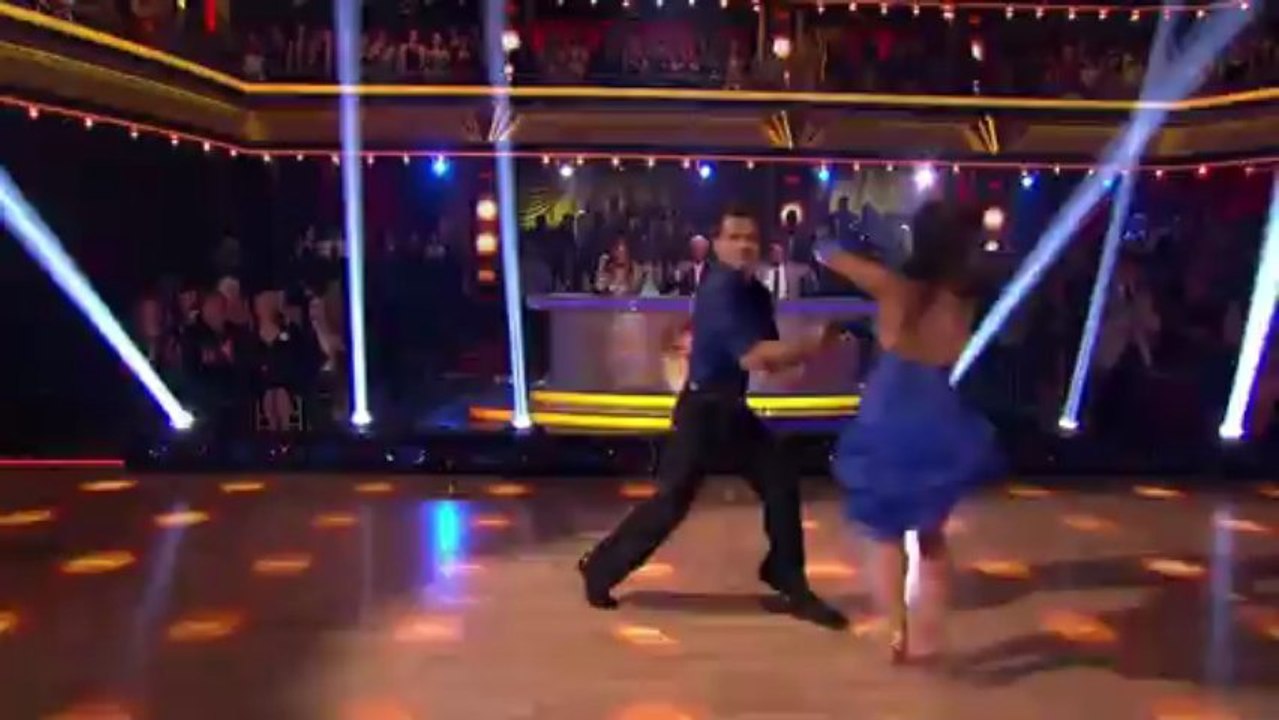 Louis van Amstel & Cheryl Burke - DWTS Week 9 Results