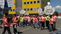 Hırvatistan Havayolları çalışanları grevde