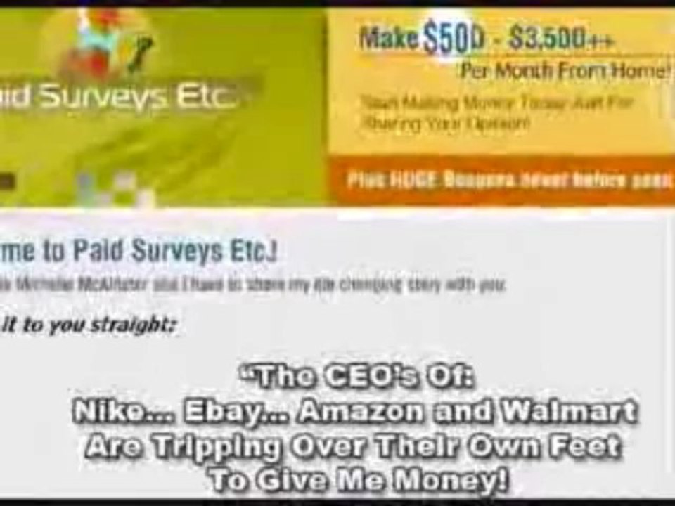 " Paid Surveys, Etc. - $3,000,000+ Paid In Commissions (view mobile)  |  Paid Surveys, Etc. - $3,000,000+ Paid In Commissions (view mobile) "