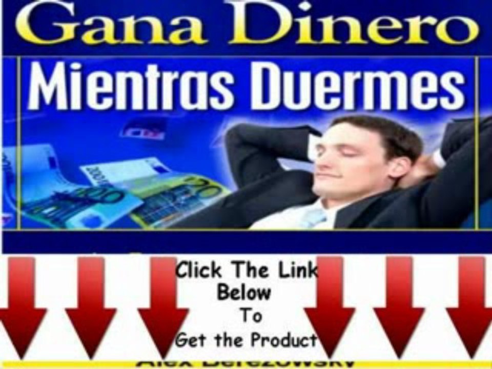 Ganar Dinero Mientras Duermes - De Alex Berezowsky | Ganar Dinero Mientras Duermes - De Alex Berezowsky