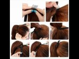 Cheap Long Wavy Curly Ponytail Pony Dark Brown Wig Hair Piece Extensions 45cm under25dollarsup