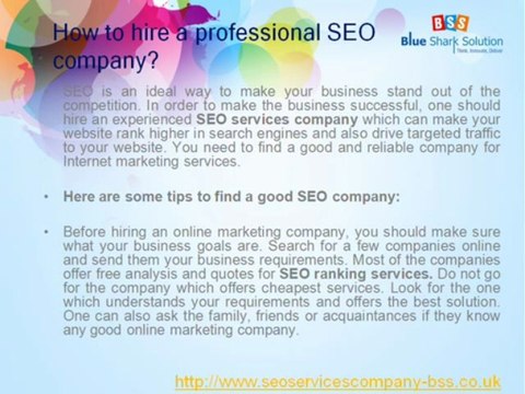 online marketing company, Internet marketing services