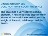 DUAL PLATFORM COUNTING SCALE - DIGIWEIGH DWP-98D