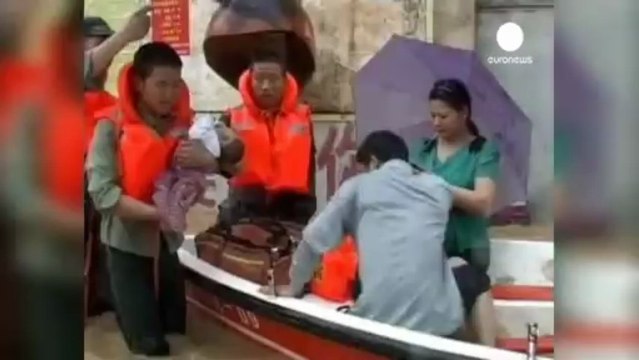 Nouvelles inondations dans sud de la Chine
