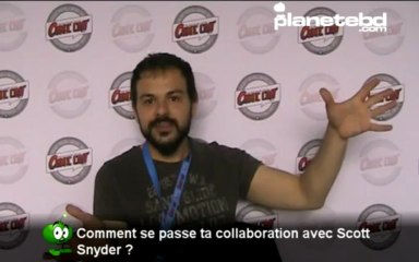 Rafael Albuquerque en interview sur PlaneteBD.com