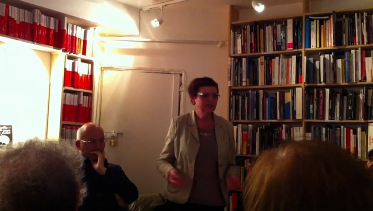 Ghislaine Bizot présente la pièce "Premières fois" à la Librairie l'Harmattan - 14/05/2013
