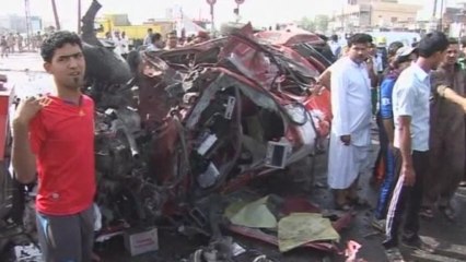 Iraq bomb blasts leave more than 30 dead