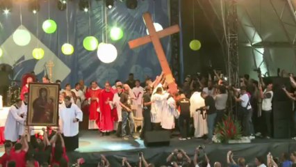 La croix des JMJ est arrivée dans l’état de Rio de Janeiro