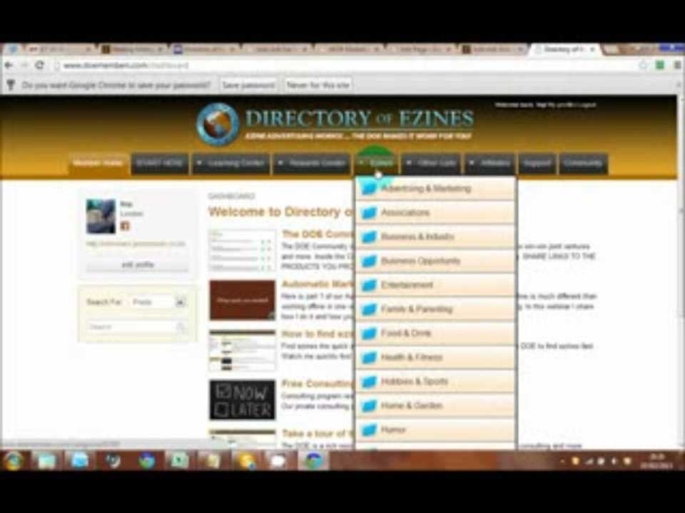 Directory Of Ezines | Directory Of Ezines
