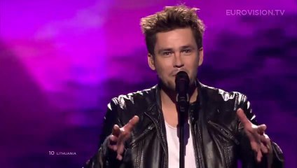 Andrius Pojavis - Something (Lithuania) - LIVE - 1st Semi-Final