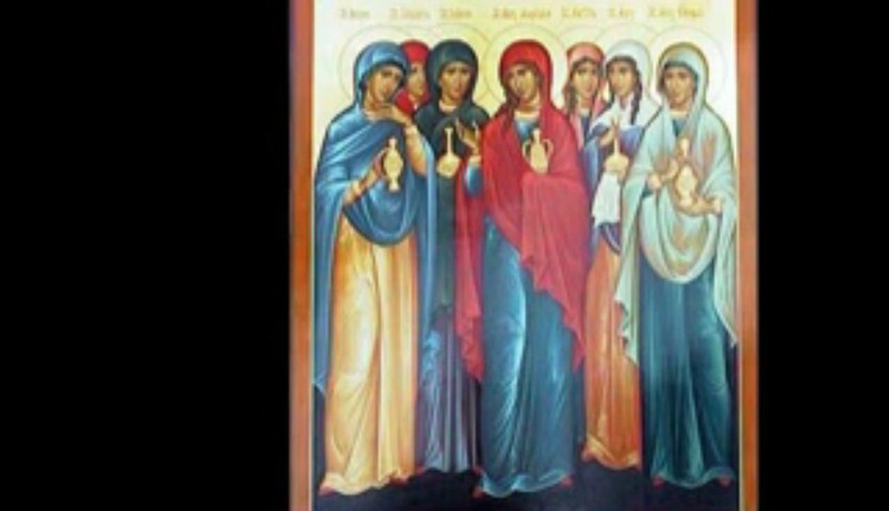 "ΤΑΙΣ ΜΥΡΟΦΟΡΟΙΣ ΓΥΝΑΙΞΙ" ΑΠΟΛΥΤΙΚΙΟΝ  ΚΑΚΟΥΛΙΔΗΣ
