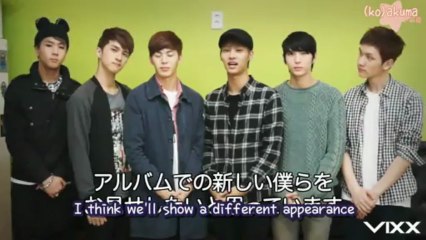 [ENG] VIXX First Mini-album announcement