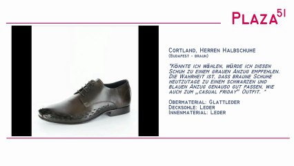 Neuvorstellung: Cortland Halbschuhe braun Lederdecksohle Lederfutter Herren Budapest