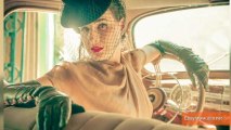 Dita Von Teese Sells Vintage Car on Ebay Using Sexy Photos