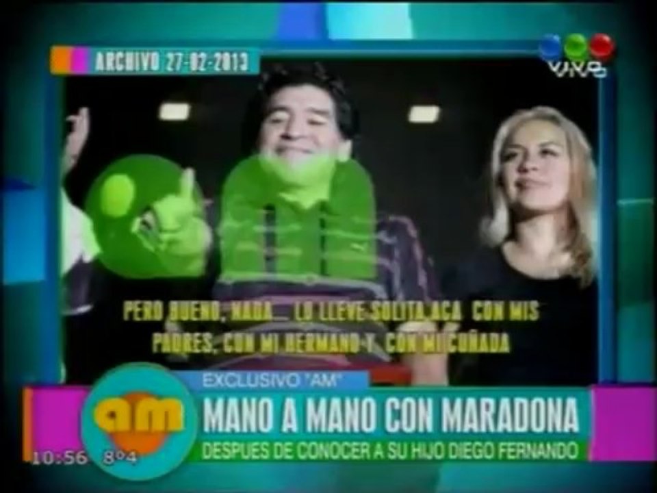 Pronto.com.ar Maradona acusa de traidora a Pía Shaw