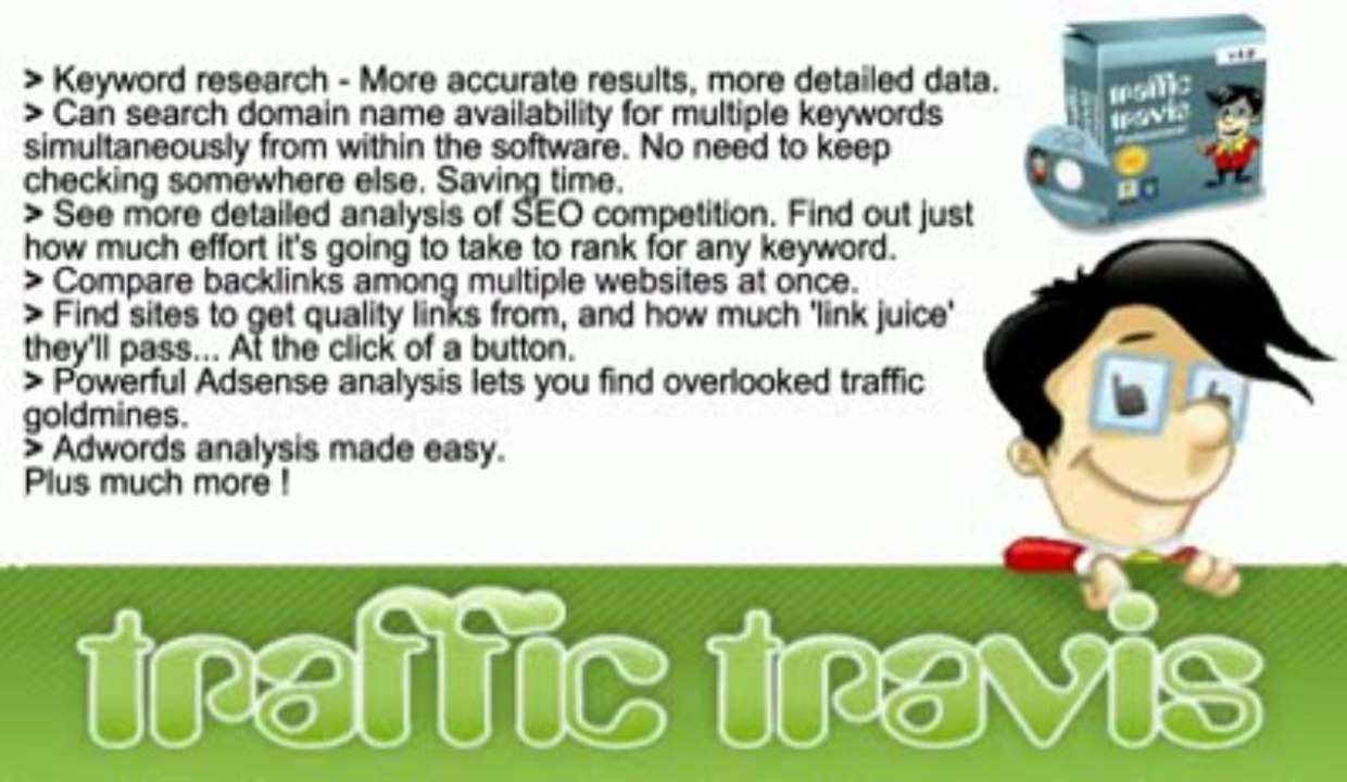 Traffic Travis Free SEO And PPC Software | Traffic Travis Free SEO And PPC Software
