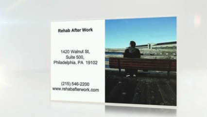 We want to help you! | Rehab After Work | Philadelphia, PA