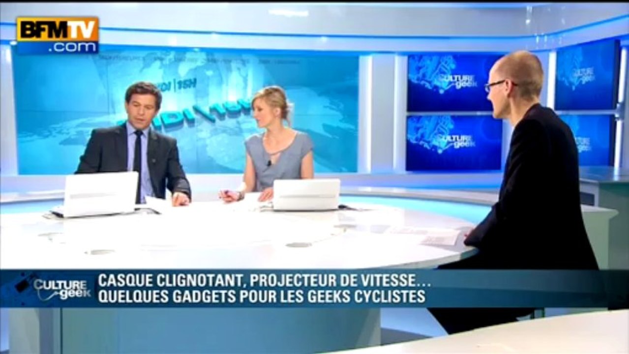 Culture Geek: casque clignotant, projecteur de vitesse… quelques gadgets pour les cyclistes - 15/05