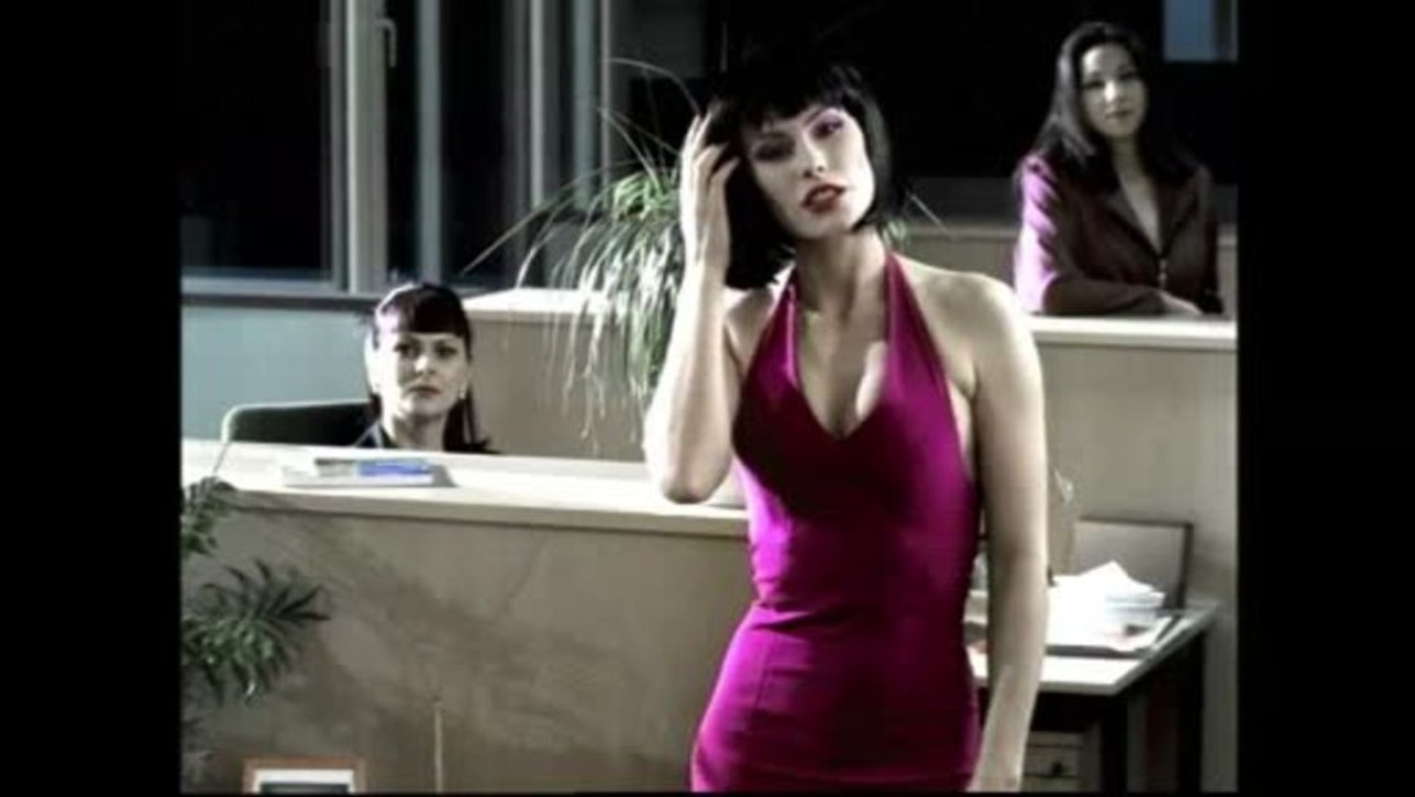 Nerdy office ladies fight for sexy delivery man