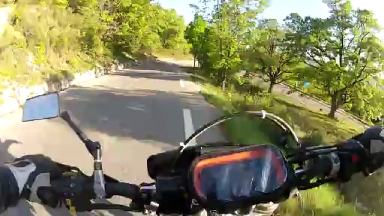 Cueillette de fraises en Z750S