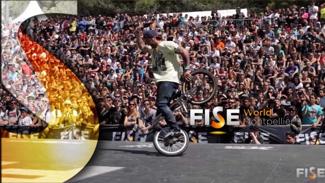 Alex Jumelin - 3rd Final BMX Flat - FISE World Montpellier 2013