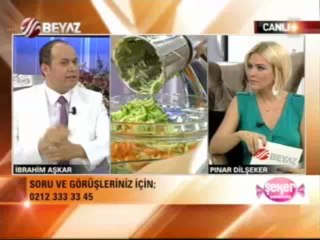 Doç. Dr. İbrahim Aşkar,Botox,lazer lipoliz hakkında Şeker Tadında programında bilgi veriyor