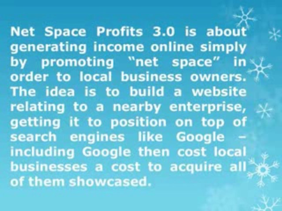 New CB Offer! Net Space Profits 3.0 Real $4.58 Epc's | New CB Offer! Net Space Profits 3.0 Real $4.58 Epc's