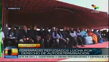 Saharauis continúan su luchan por el derecho a la autodeterminación